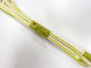 未使用品　正絹　手組帯締め